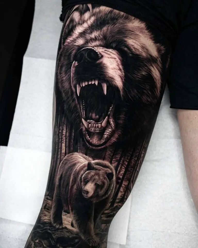 Bear It All A Guide To Choosing The Perfect Bear Tattoo