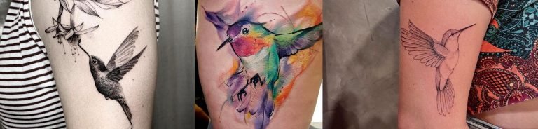 Unique And Colorful Hummingbird Tattoo Design Ideas And Meaning