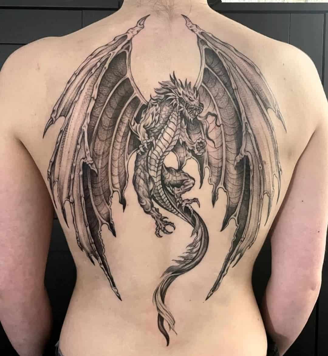 full dragon tattoo