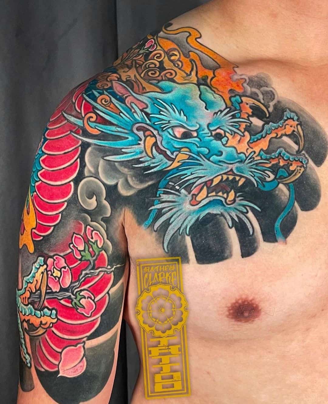 japanese dragon tattoo midnightmoontattoo