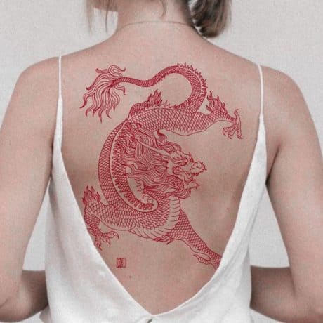 red dragon tattoo 