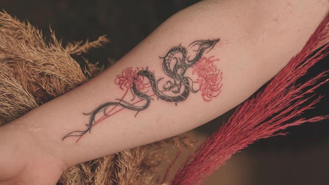 traditional dragon tattoo