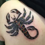 egyptian scorpio tattoo
