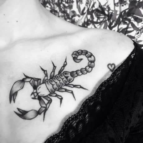 Scorpio Tattoo Ideas For Women | Book Your Tattoo With Australian Artists