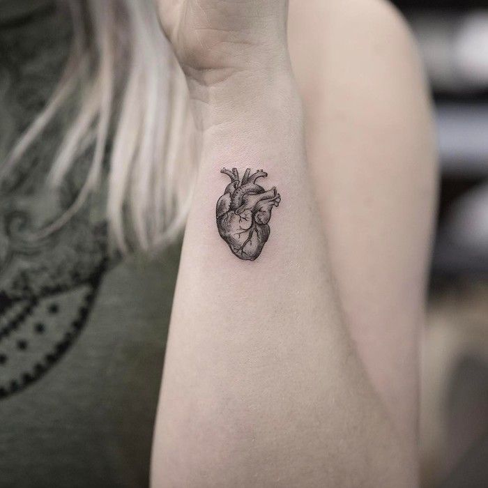 28 Best Heart Tattoo Designs And Ideas For Women
