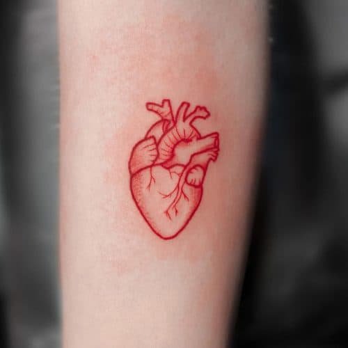 28 Best Heart Tattoo Designs And Ideas For Women