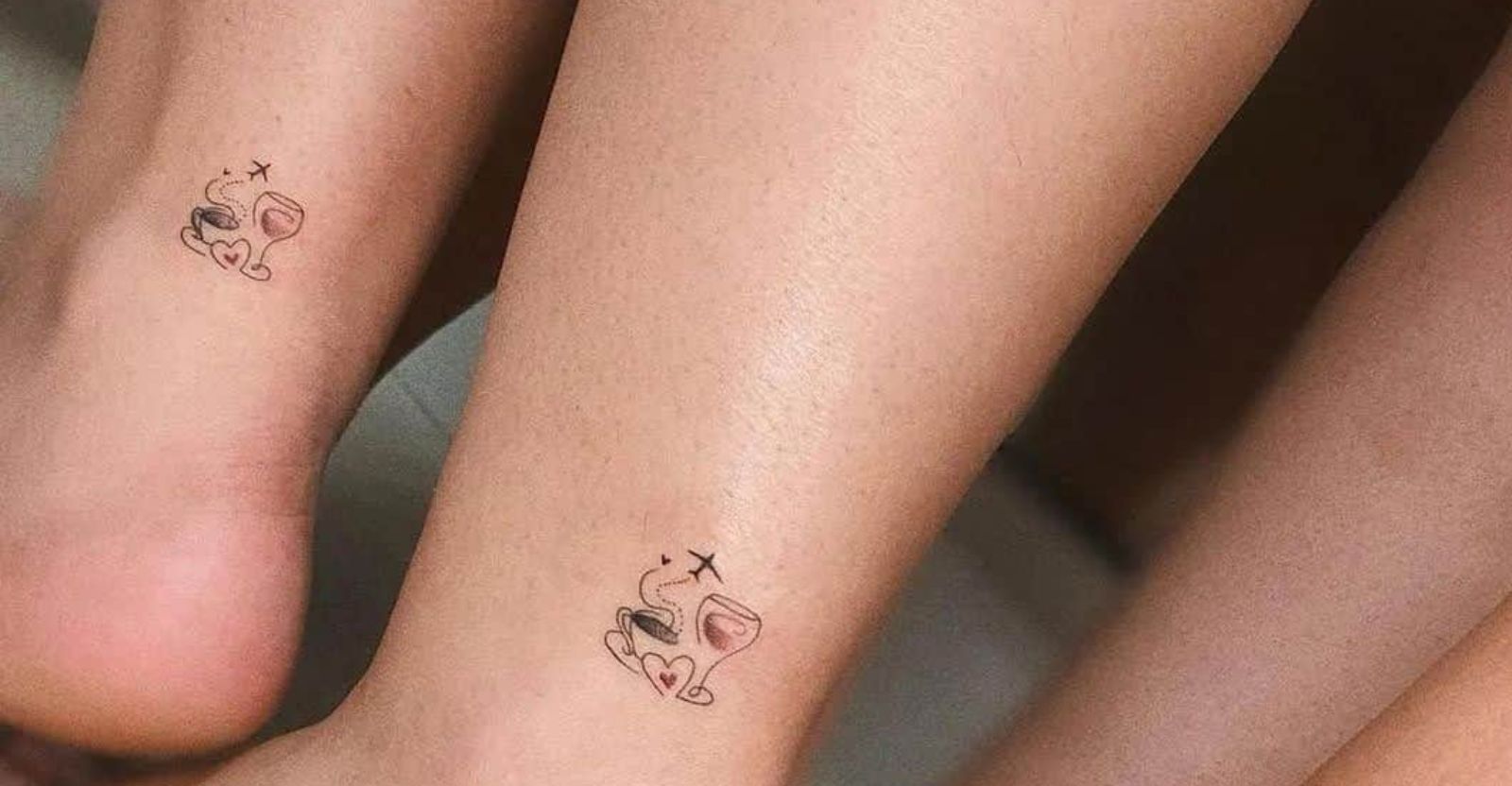 Rahul Mitra | BFF tattoos.” First tattoo experience for them. Small  minimalistic design. Tattoo by RAULMITRA @birthmarkinked #tattoo #tattoos  #tatt... | Instagram