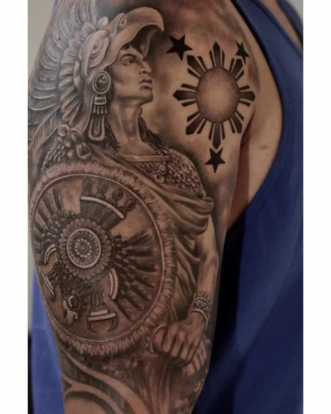Filipino sun tattoos
