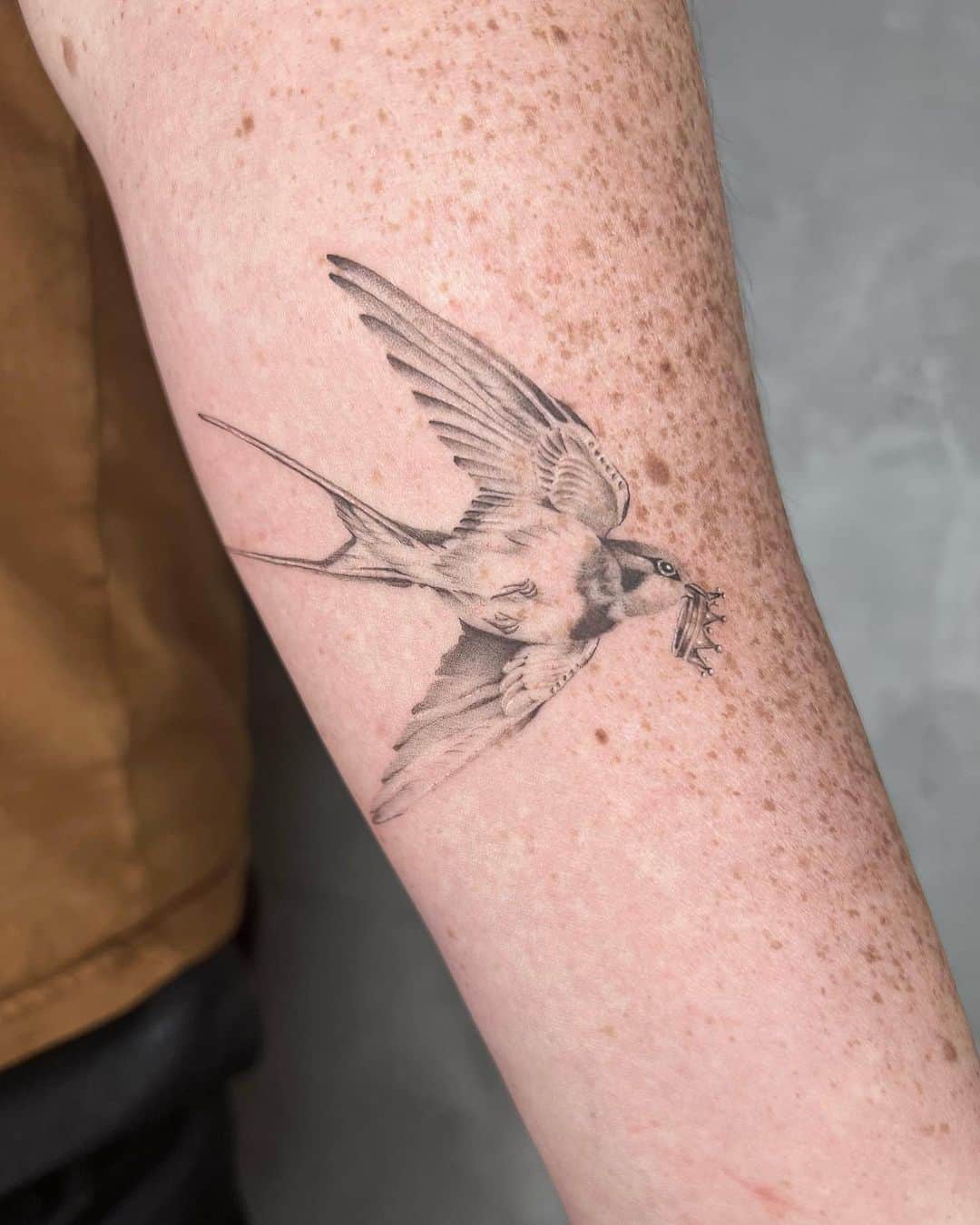 Birds Tattoo In Arms