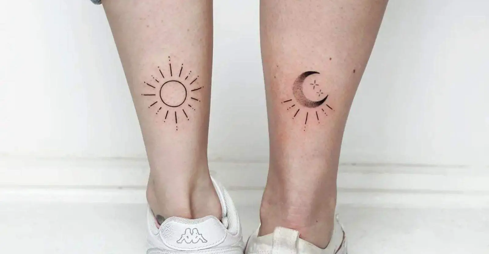 Sun Temporary Tattoo  Set of 3  Little Tattoos