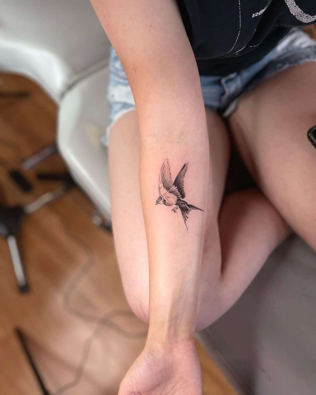 Birds Tattoo In Arms