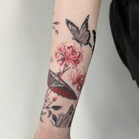 Amazing tattoo on arm by inkrow tattoo