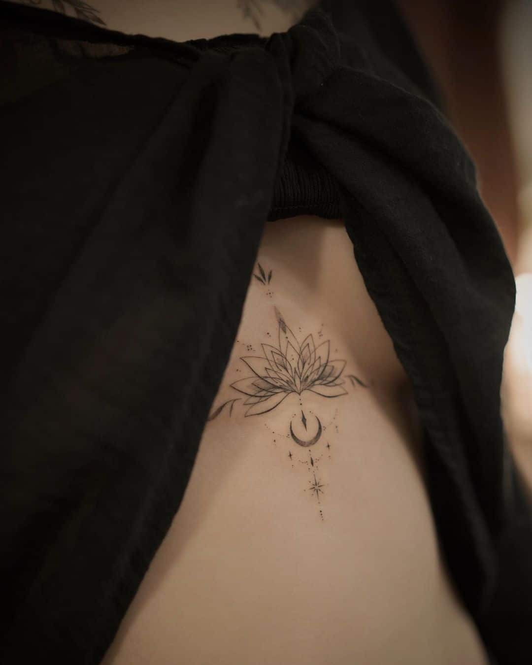 Lotus tattoo by sukza art