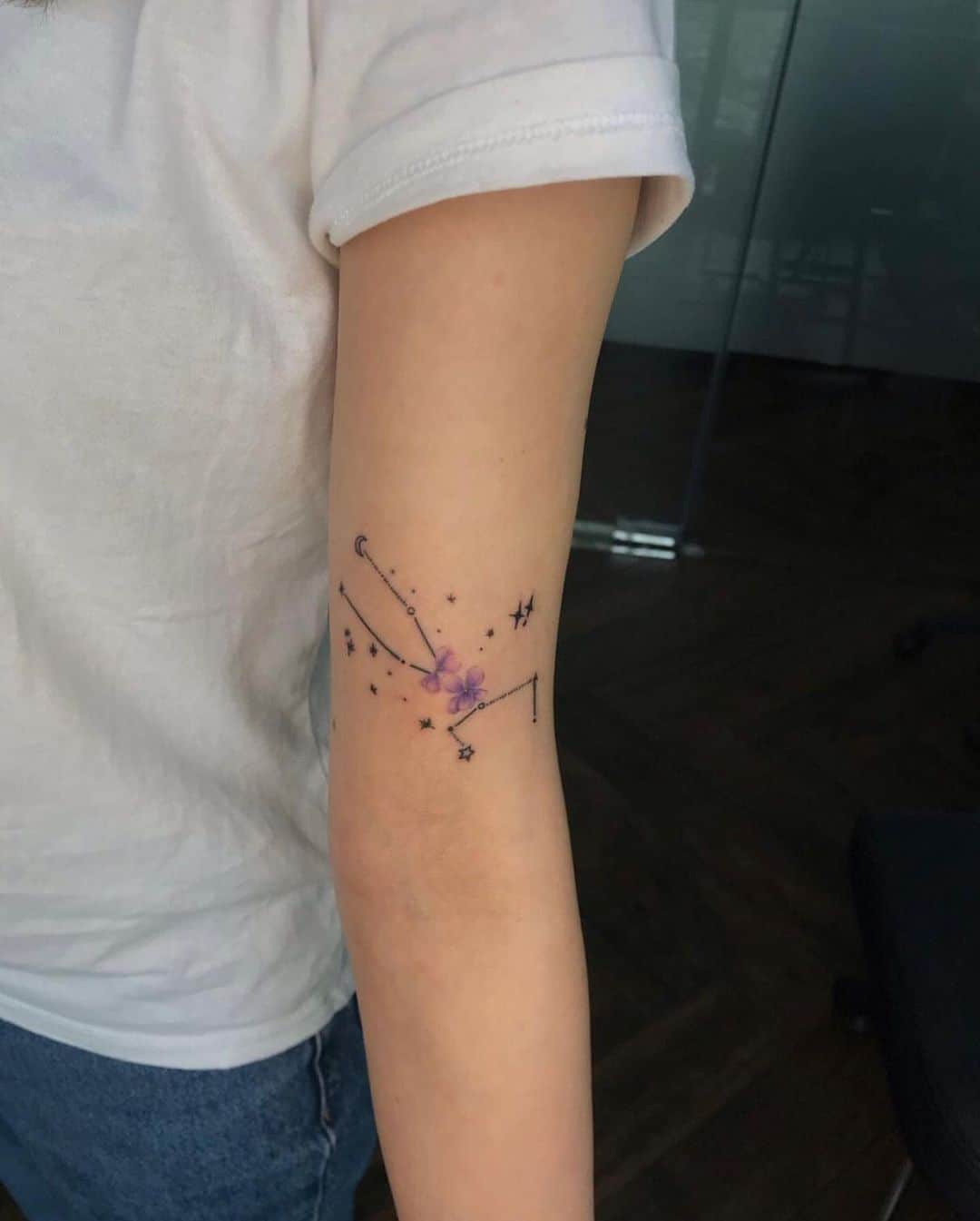 Violet tattoo by firat.tattooink