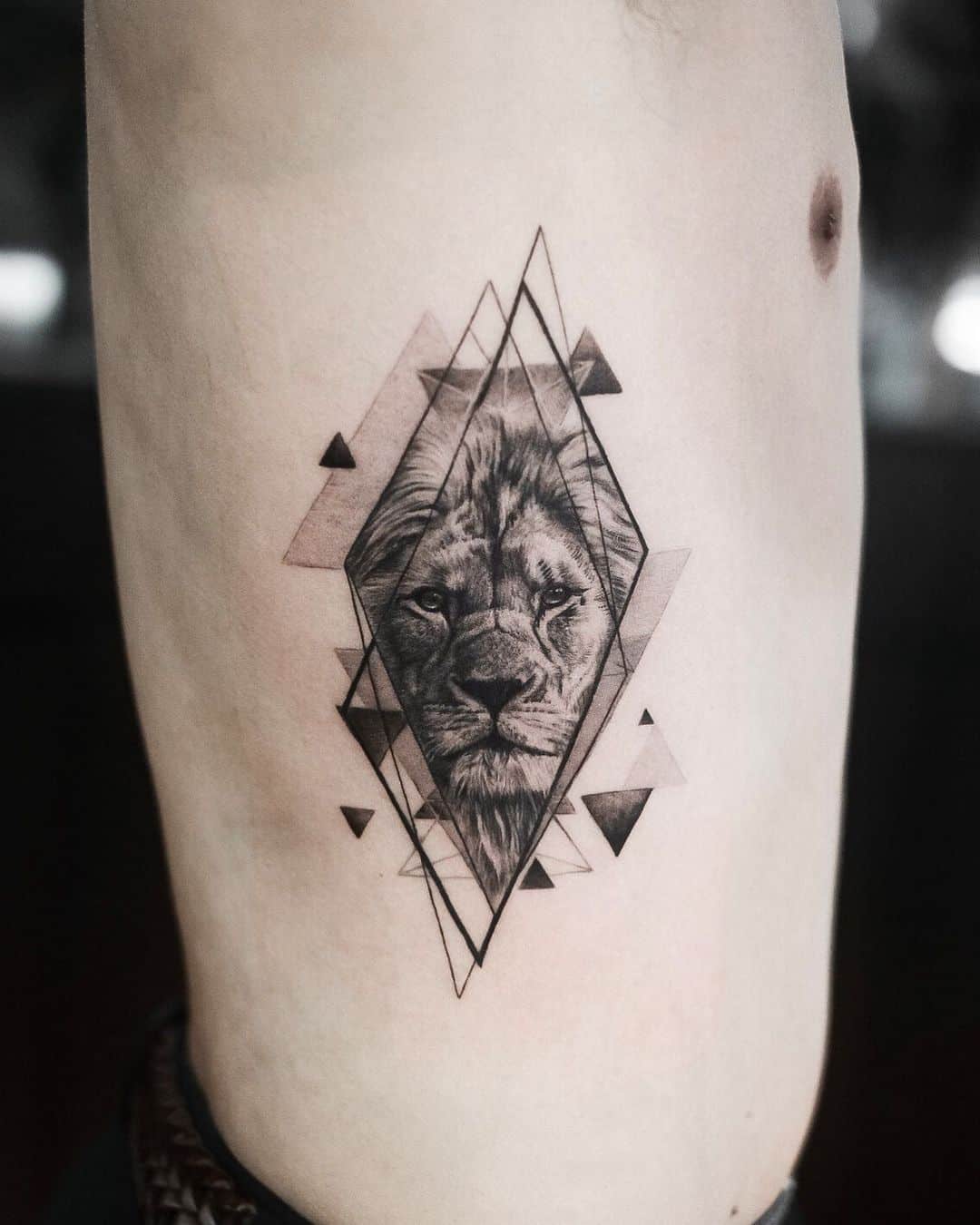 Lion tattoo by oottatjac