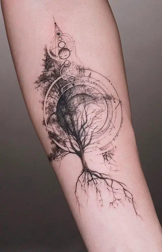 Unique tattoo design