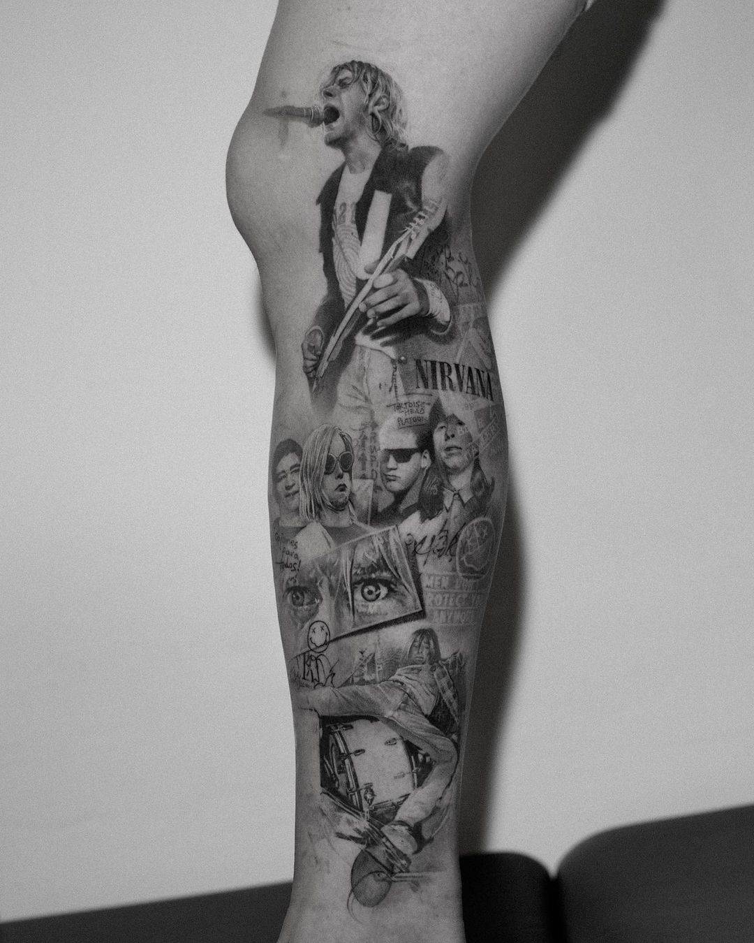 Amazing Korts portrait by bran.d tattoos