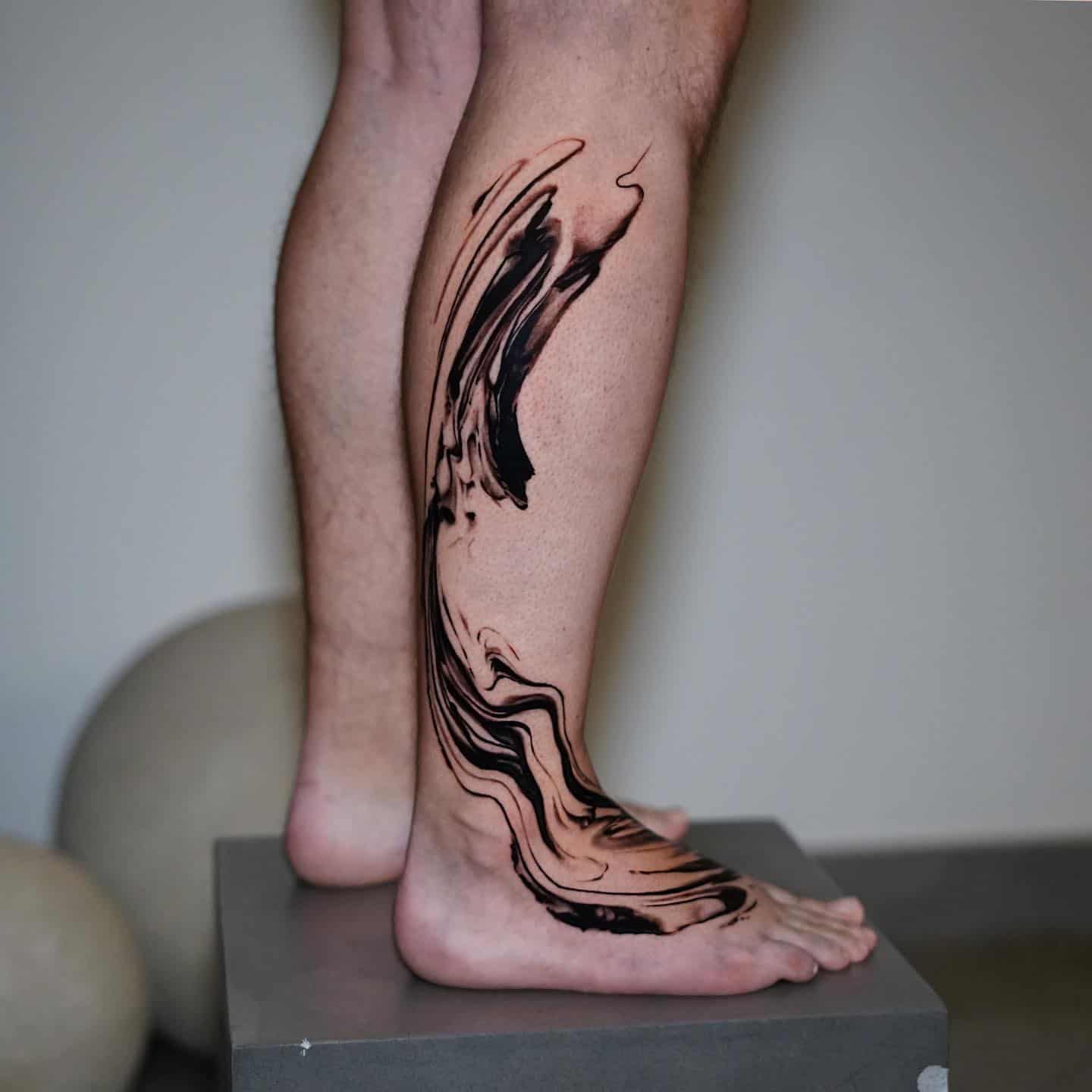 Amazing aabstract tattoo design by jaer tattoo
