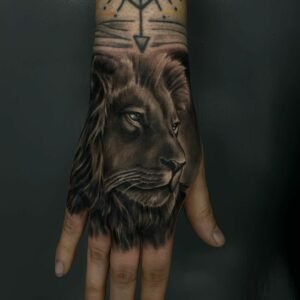 Best Lion Hand Tattoo Design Ideas | Unreal Artist's Work