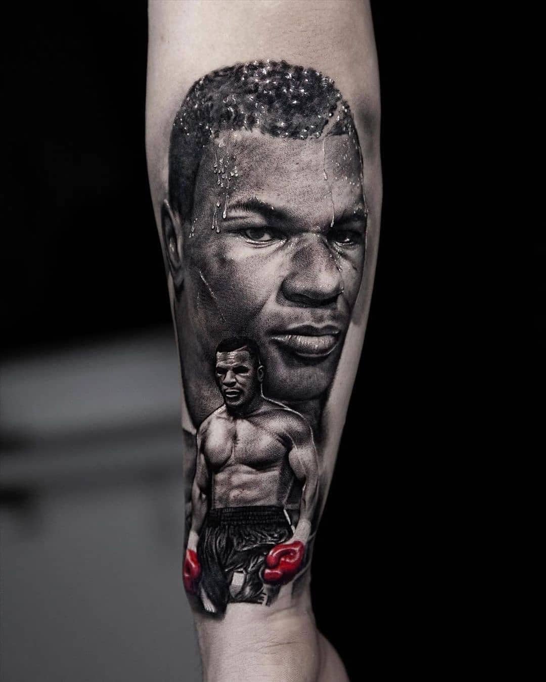 Amazing portrait tattoo by inkedbooking