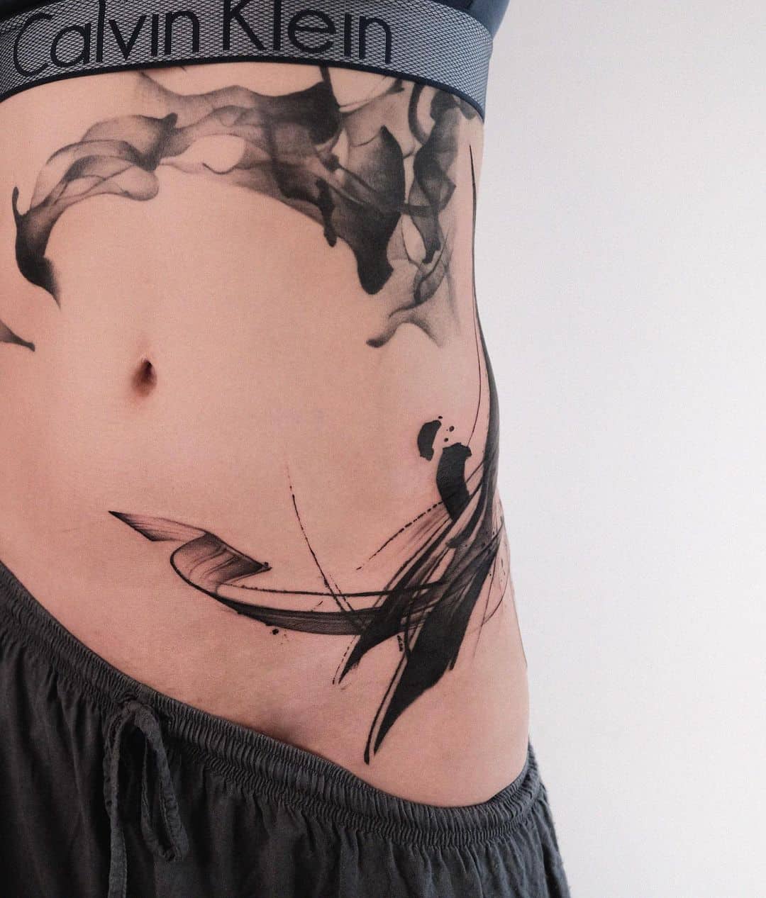Beautiful abstract tattoo by who is ryu