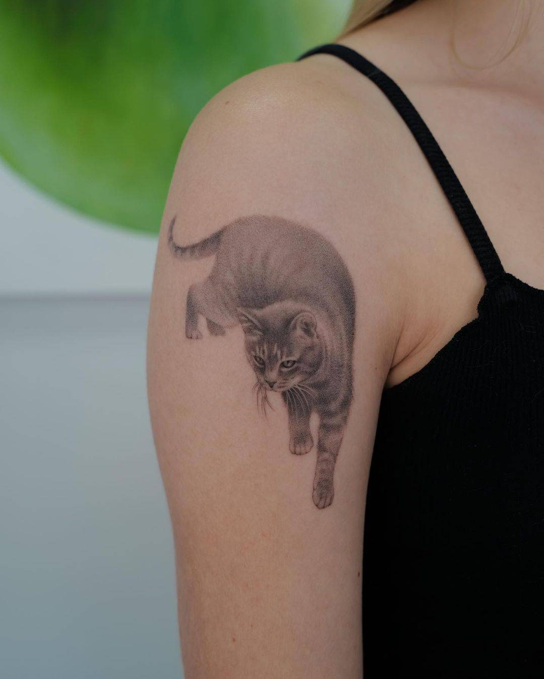 Cat portrait tattoo design by jjjaylud