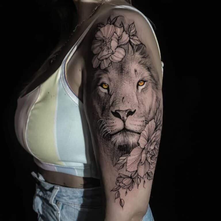 Best Lion Tattoo Ideas For Women