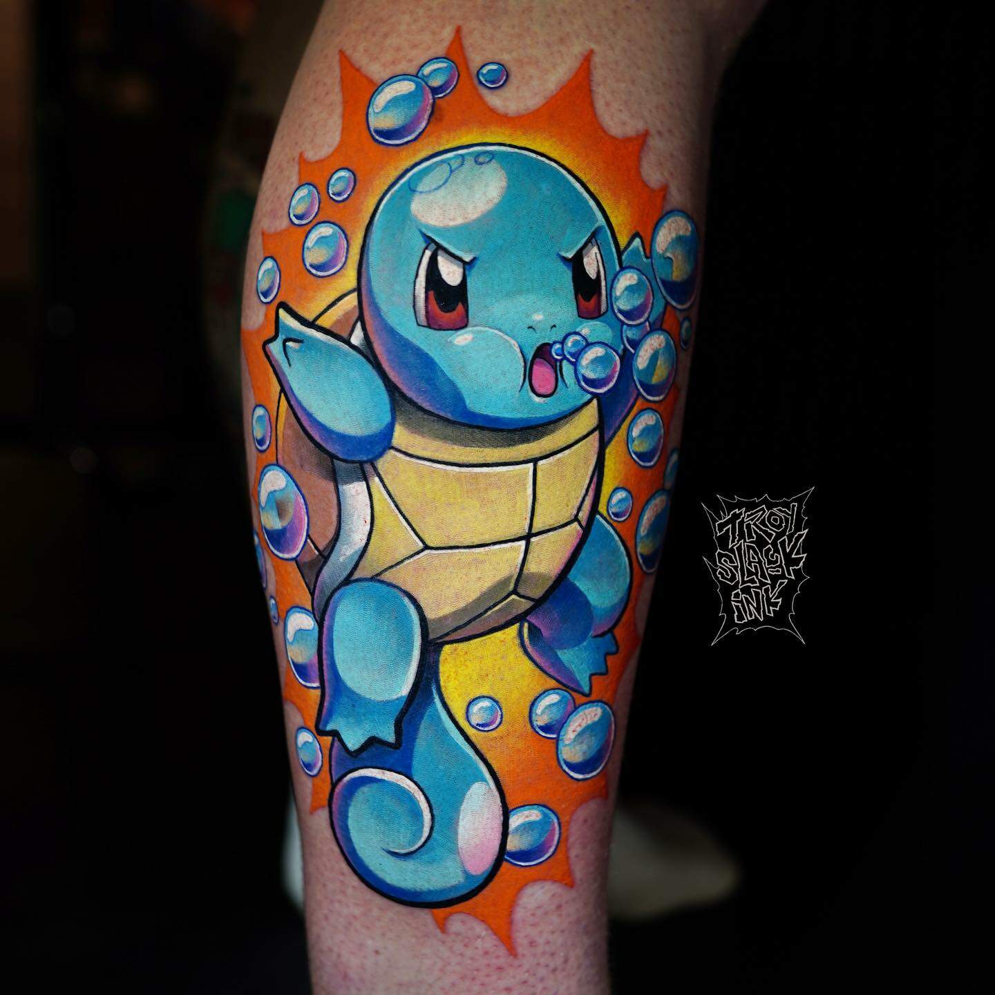 Cute pokemon tattoo by troyslackink
