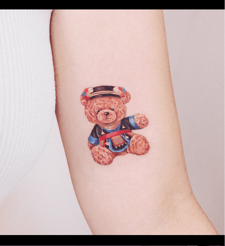 60 Fascinating Teddy Bear Tattoos With Symbolism  Tattoo Twist