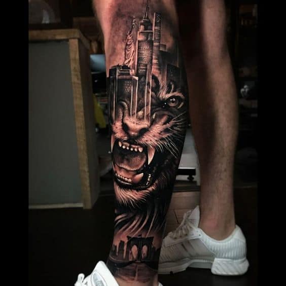 Tiger tattoo by Oscar Akermo  Post 14835