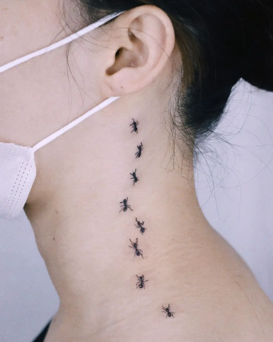 Ants tattoo by ohjune tattoo