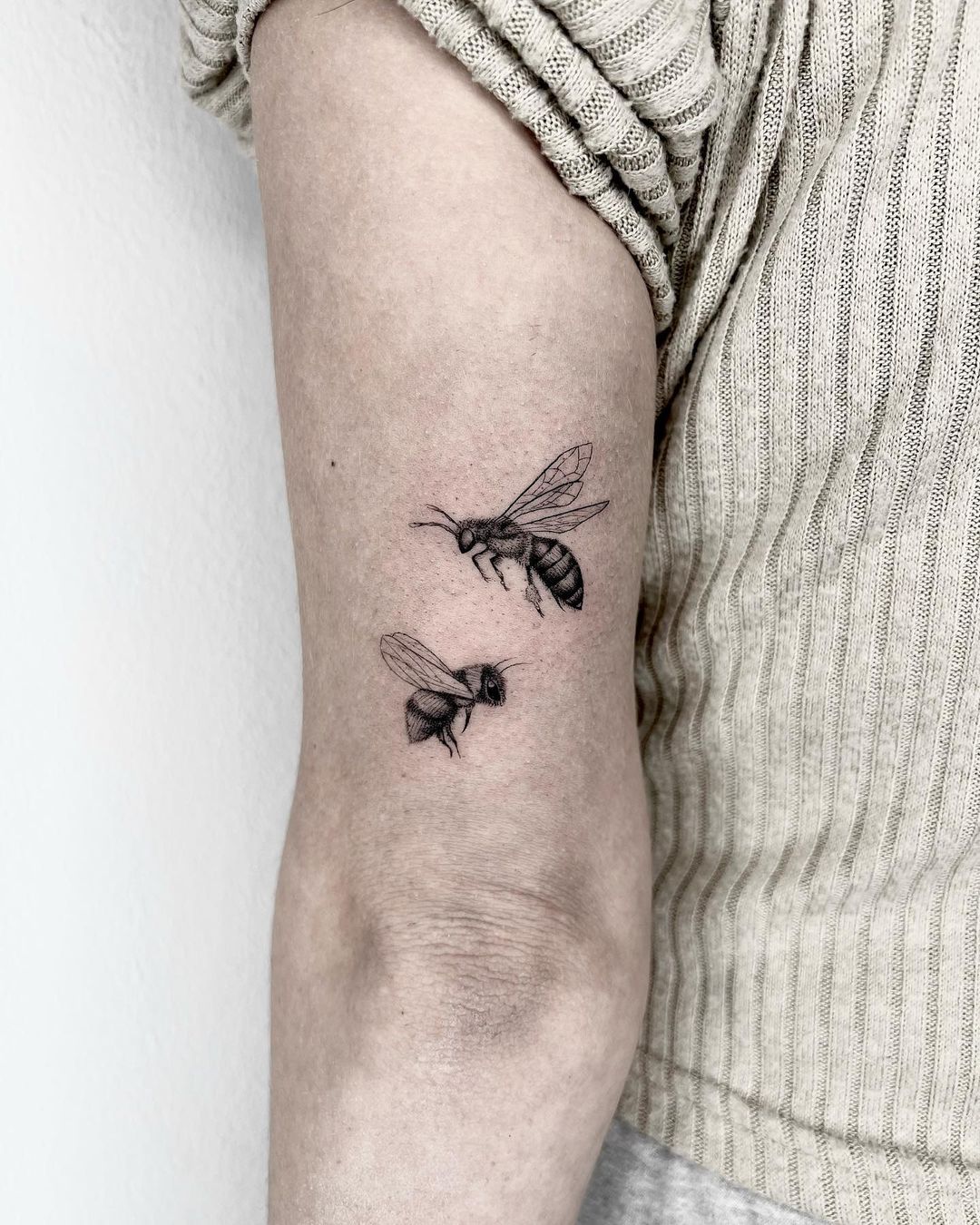 Bee tattoos by inkiz.tattoo