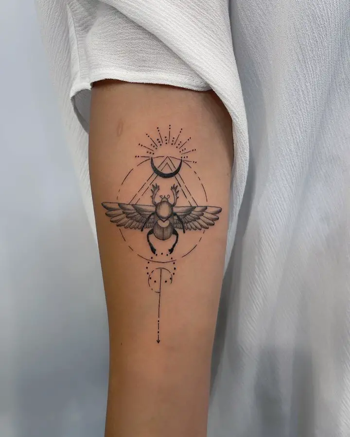 Beetle tattoo by wayneyslc