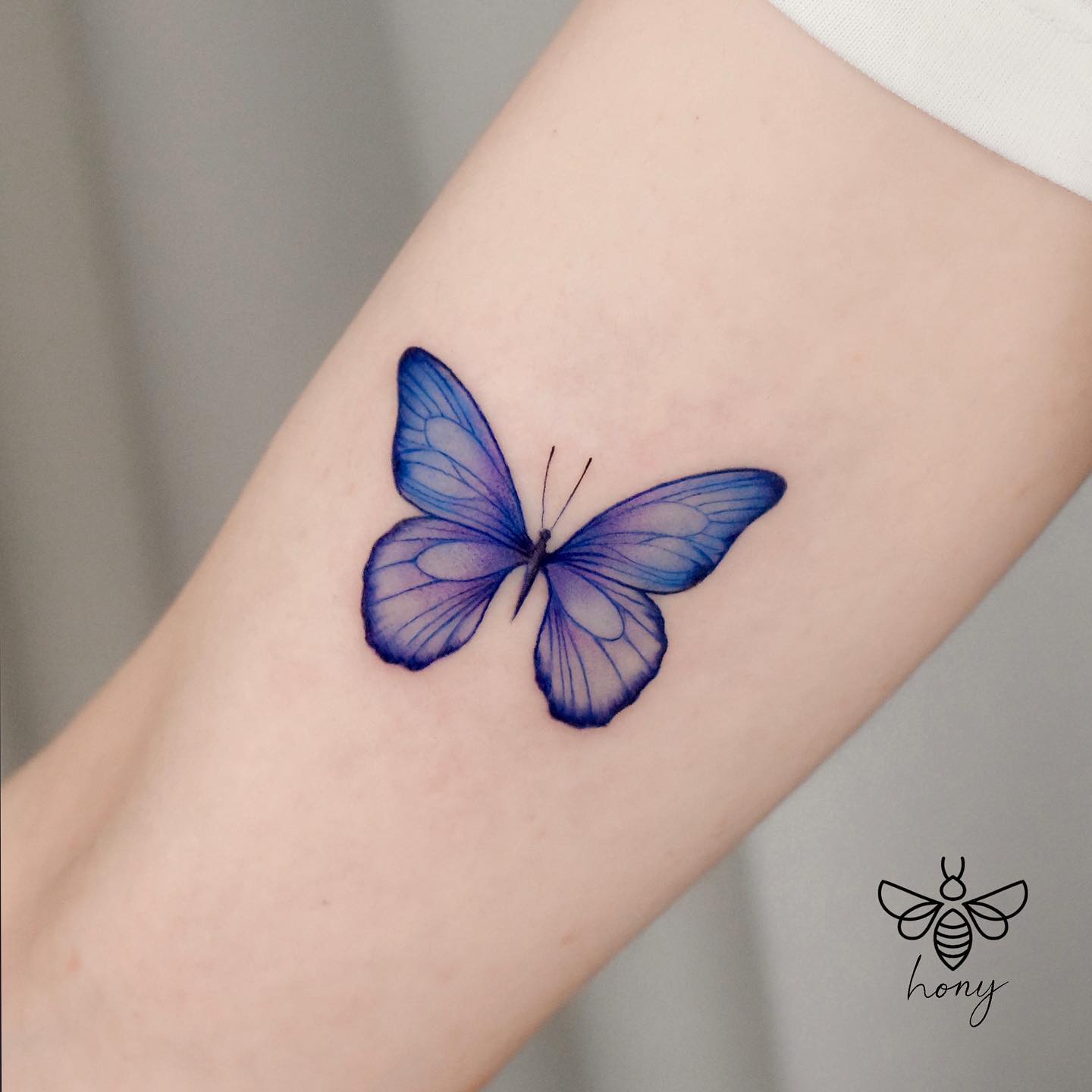Butterfly tattoo design by hony tattoo