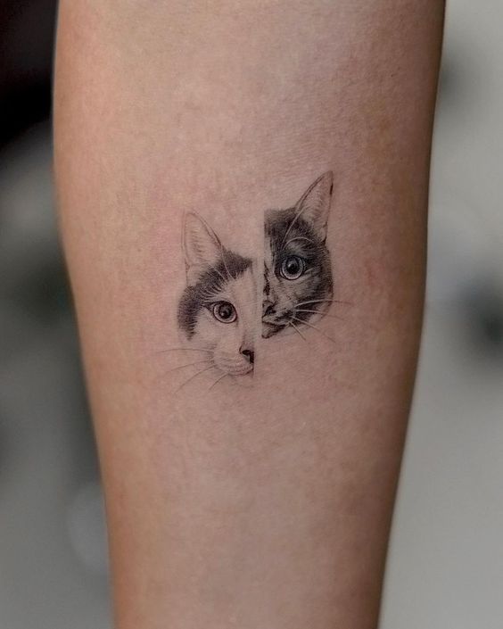 Cat tattoo 1