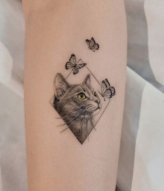 Cat tattoo 2