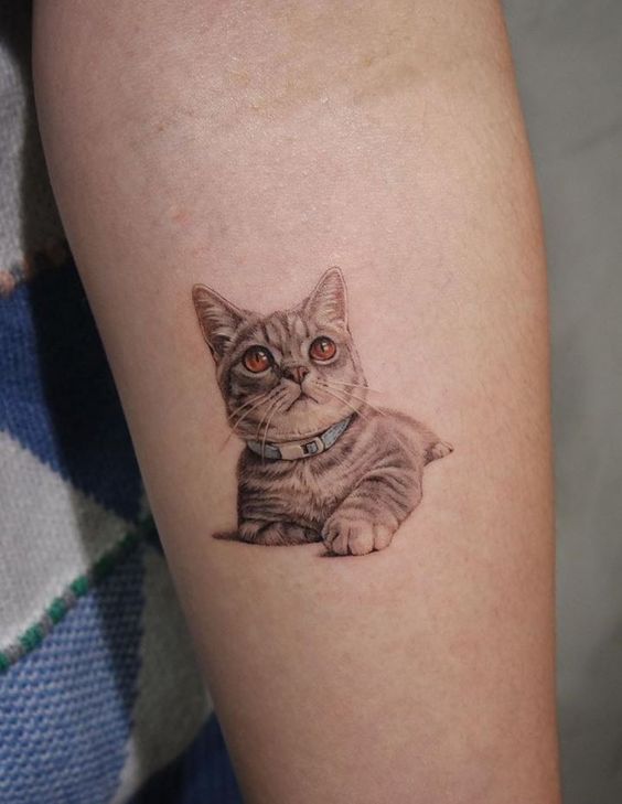 Cat tattoo 4