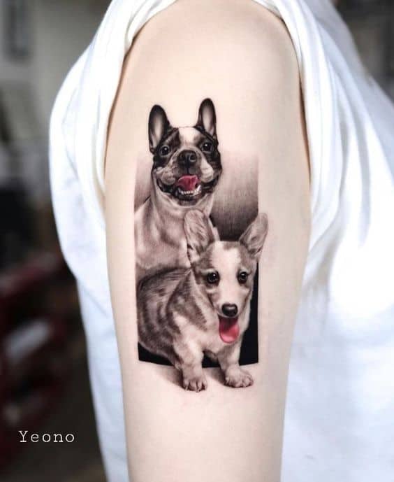 Dog tattoo 2