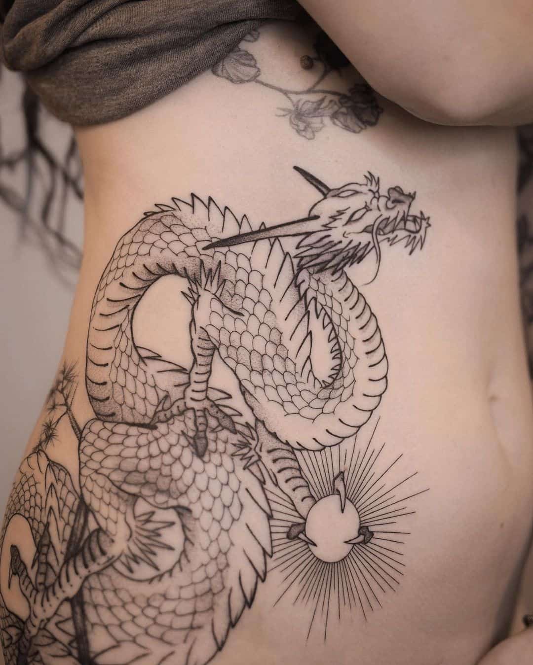 Dragon tattoo by sonokava