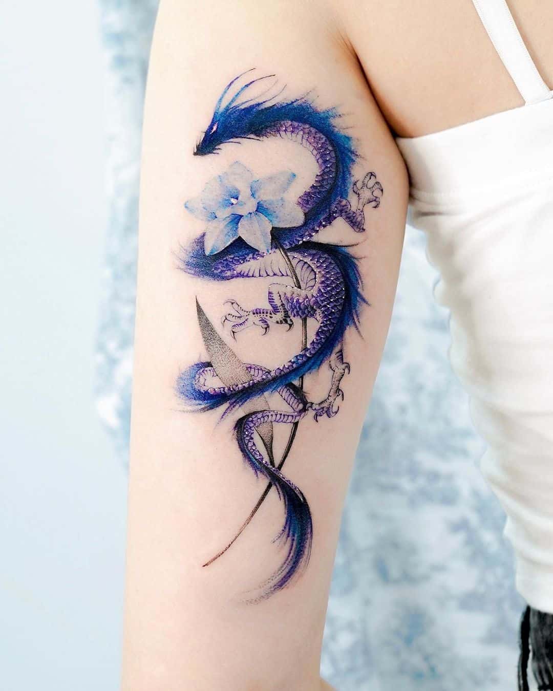 Dragon tattoo design by