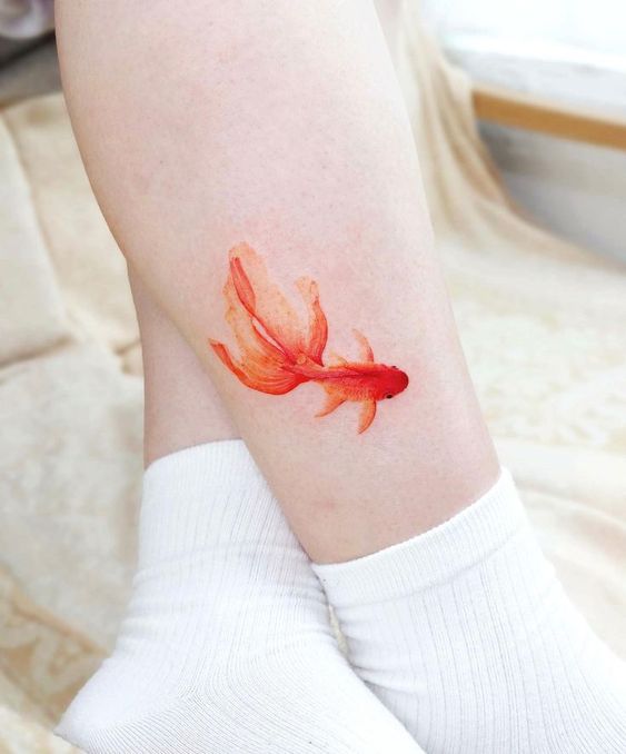 Ki fish tattoo 3