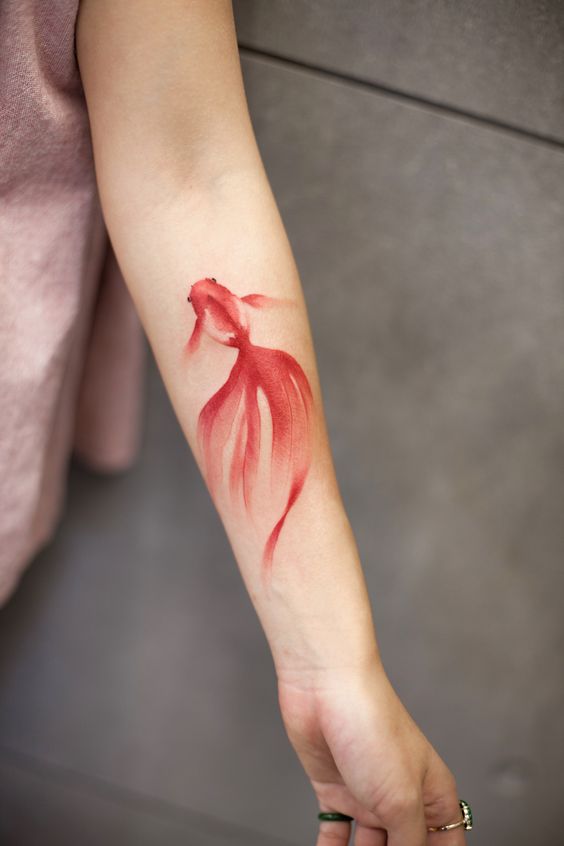 Koi fish tattoo 3