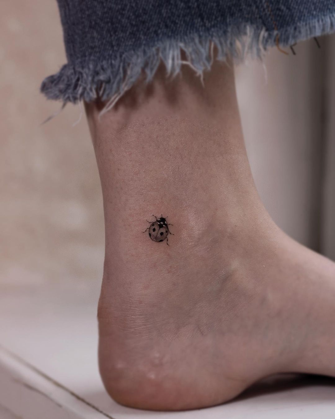 Ladybird tattoo by badlystuffedanimal