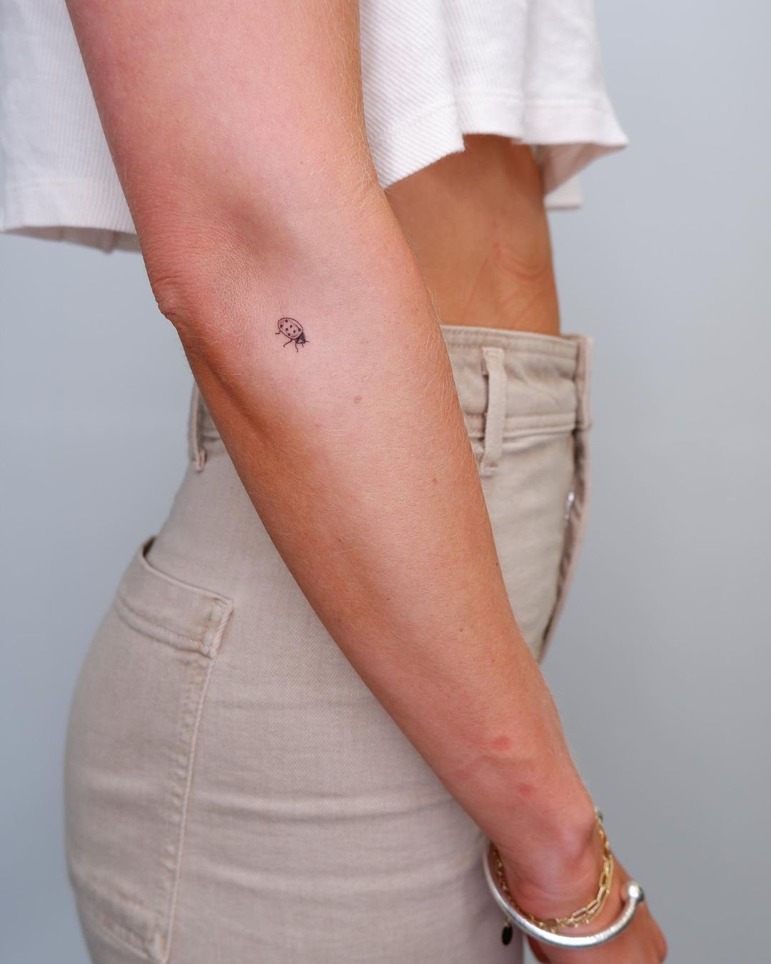 Ladybird tattoo by fayeotattoos