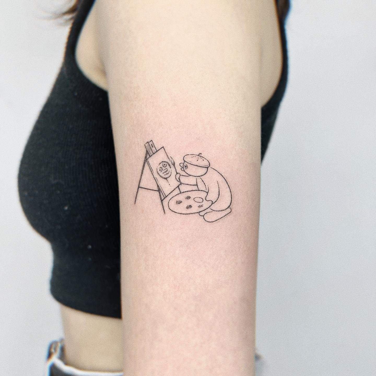Penguin tattoo by zoeylinink