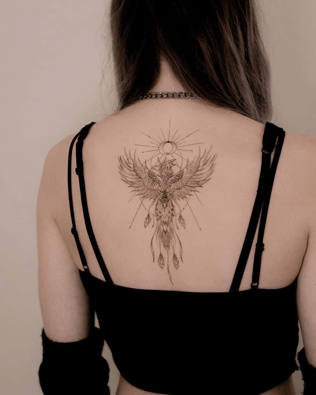Phoenix tattoo by jk.tattoo