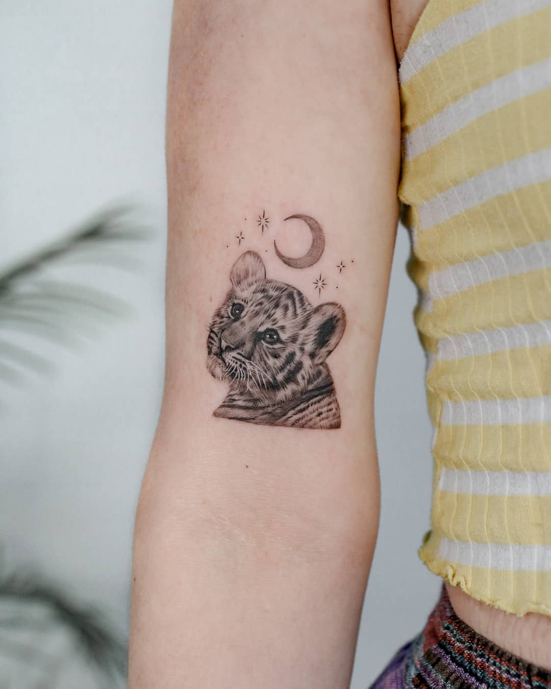 Tiger cub tattoo design by kyla rose tattoo