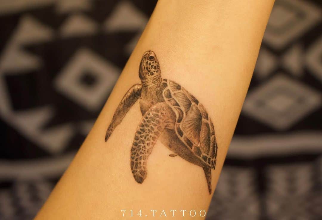 Got a tattoo of my baby girl, thought you guys might like it! : r/tortoise