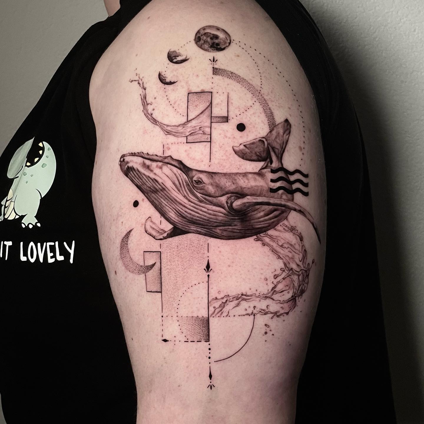 Whale tattoo design by casso tattoo