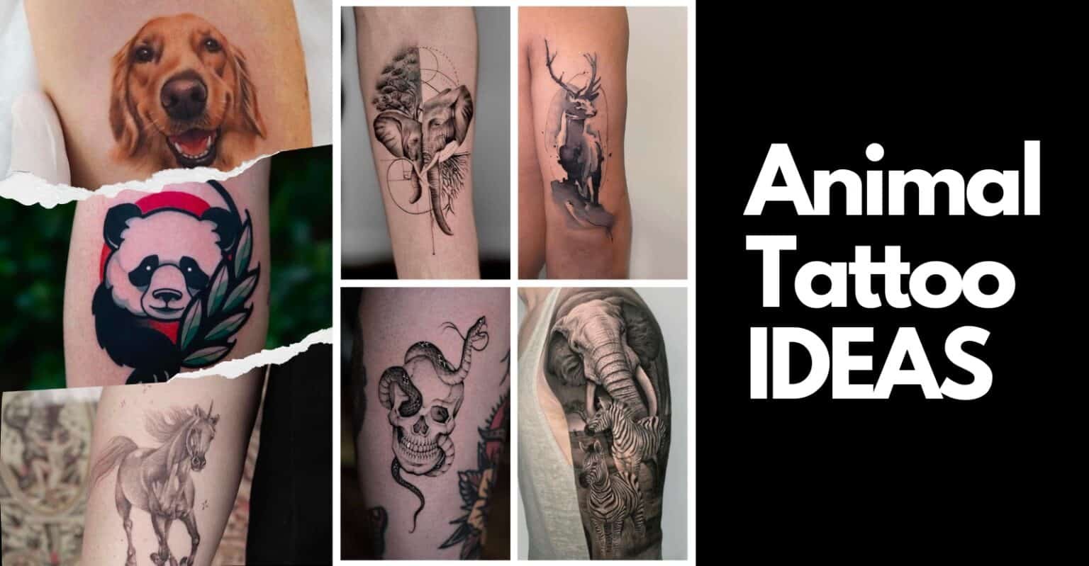 Get Inked With These Adorable Animal Tattoo Ideas - You Won't Regret It!